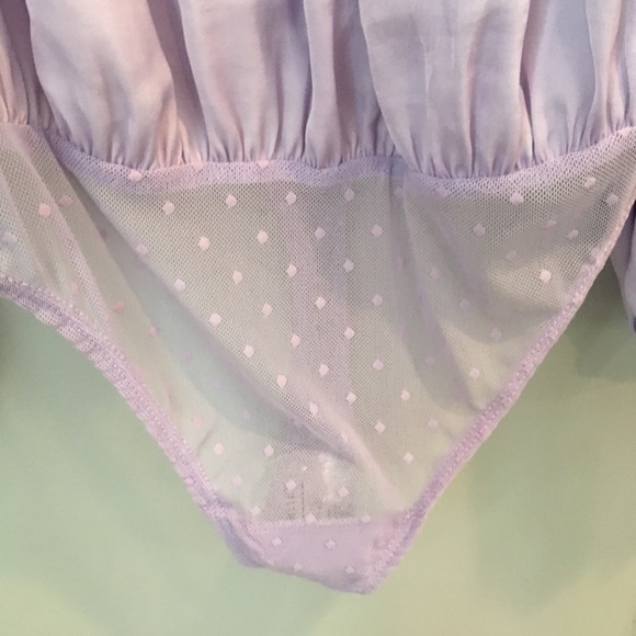 Free People Another Round lavender bodysuit med - Picture 6 of 8